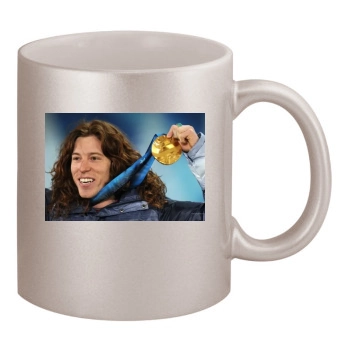 Shaun White 11oz Metallic Silver Mug