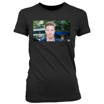 Shaun White Women's Junior Cut Crewneck T-Shirt