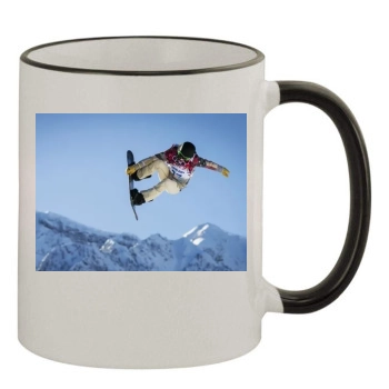 Shaun White 11oz Colored Rim & Handle Mug