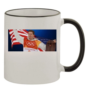 Shaun White 11oz Colored Rim & Handle Mug