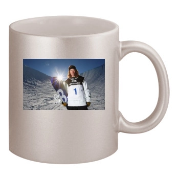 Shaun White 11oz Metallic Silver Mug