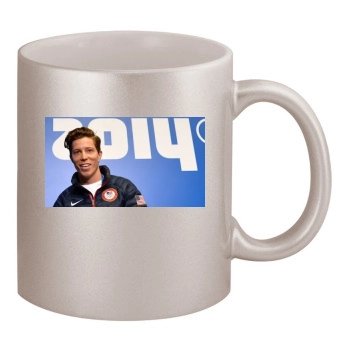 Shaun White 11oz Metallic Silver Mug