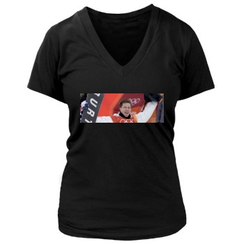 Shaun White Women's Deep V-Neck TShirt