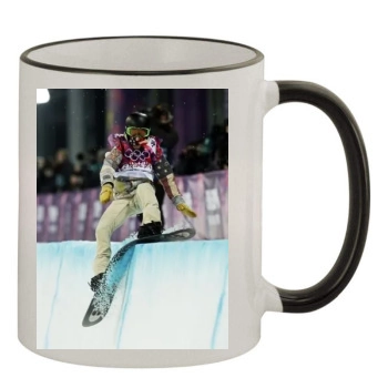 Shaun White 11oz Colored Rim & Handle Mug