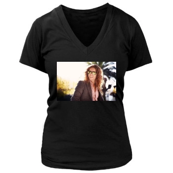 Shaun White Women's Deep V-Neck TShirt