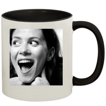 Anna Friel 11oz Colored Inner & Handle Mug