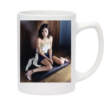 Anna Friel 14oz White Statesman Mug