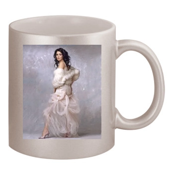 Anna Netrebko 11oz Metallic Silver Mug