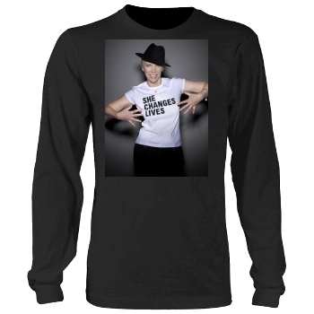 Annie Lennox Men's Heavy Long Sleeve TShirt