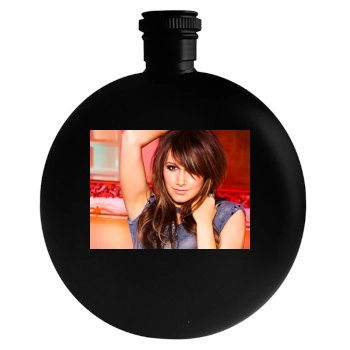 Ashley Tisdale Round Flask