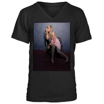 Ashley Tisdale Men's V-Neck T-Shirt