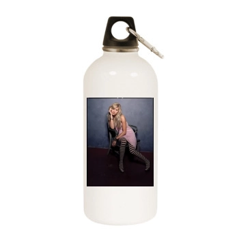 Ashley Tisdale White Water Bottle With Carabiner