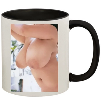 Fuko 11oz Colored Inner & Handle Mug