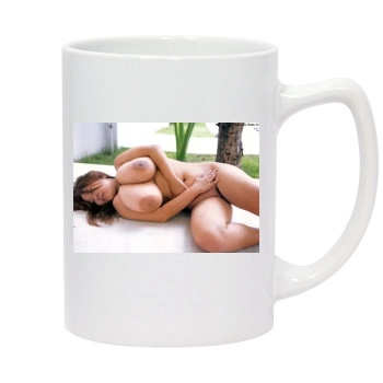 Fuko 14oz White Statesman Mug