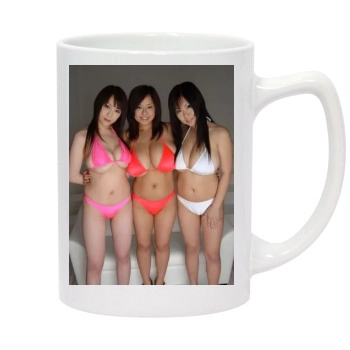 Fuko 14oz White Statesman Mug