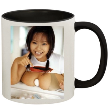 Fuko 11oz Colored Inner & Handle Mug