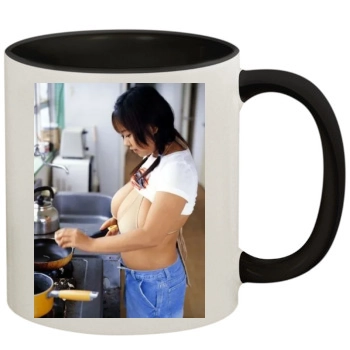 Fuko 11oz Colored Inner & Handle Mug