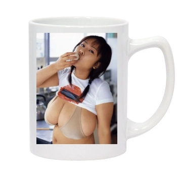 Fuko 14oz White Statesman Mug