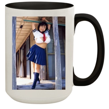 Fuko 15oz Colored Inner & Handle Mug