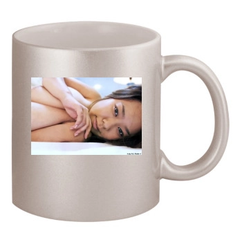 Fuko 11oz Metallic Silver Mug