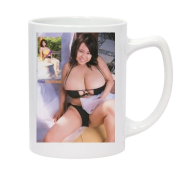 Fuko 14oz White Statesman Mug