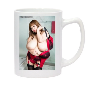 Fuko 14oz White Statesman Mug