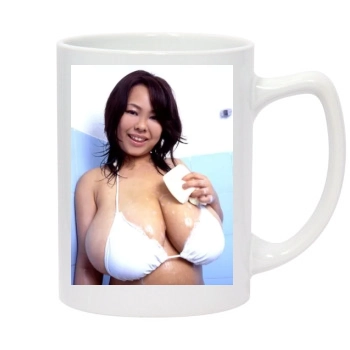 Fuko 14oz White Statesman Mug