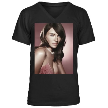 Elizabeth Hurley Men's V-Neck T-Shirt