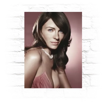 Elizabeth Hurley Metal Wall Art