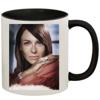 Elizabeth Hurley 11oz Colored Inner & Handle Mug