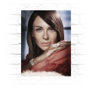 Elizabeth Hurley Metal Wall Art