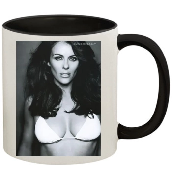 Elizabeth Hurley 11oz Colored Inner & Handle Mug