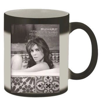 Elizabeth Hurley Color Changing Mug