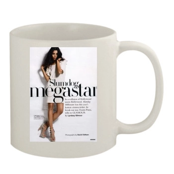 Freida Pinto 11oz White Mug