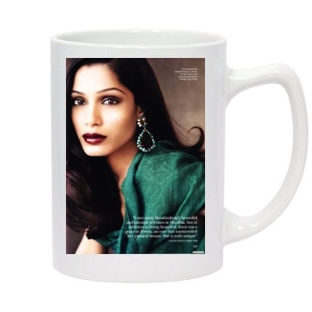 Freida Pinto 14oz White Statesman Mug