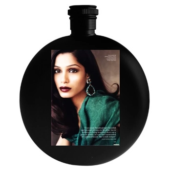 Freida Pinto Round Flask