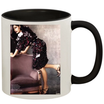 Freida Pinto 11oz Colored Inner & Handle Mug