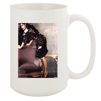 Freida Pinto 15oz White Mug