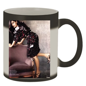 Freida Pinto Color Changing Mug