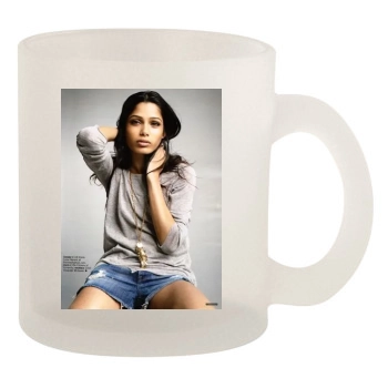 Freida Pinto 10oz Frosted Mug