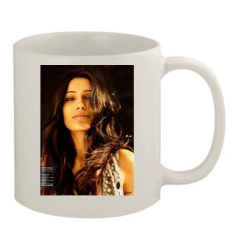 Freida Pinto 11oz White Mug