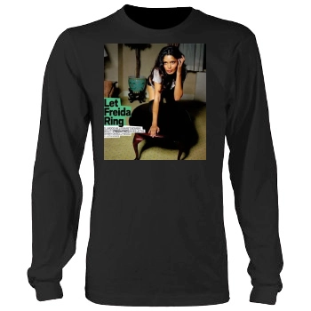 Freida Pinto Men's Heavy Long Sleeve TShirt