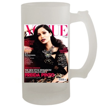 Freida Pinto 16oz Frosted Beer Stein