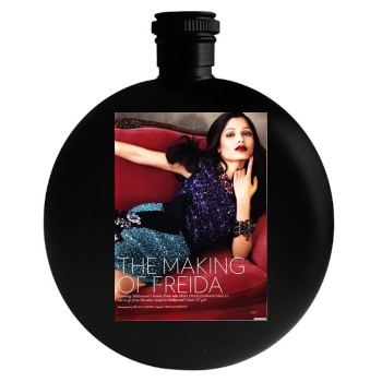 Freida Pinto Round Flask