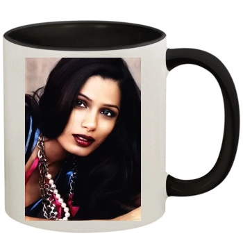 Freida Pinto 11oz Colored Inner & Handle Mug