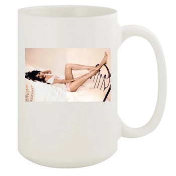 Freida Pinto 15oz White Mug