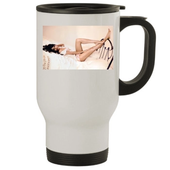 Freida Pinto Stainless Steel Travel Mug