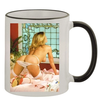 Fia Morrow 11oz Colored Rim & Handle Mug