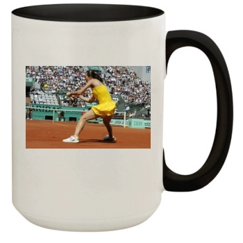 Jelena Jankovic 15oz Colored Inner & Handle Mug