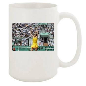 Jelena Jankovic 15oz White Mug